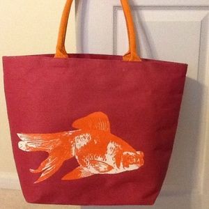 Monogrammed Jute Shopper Tote